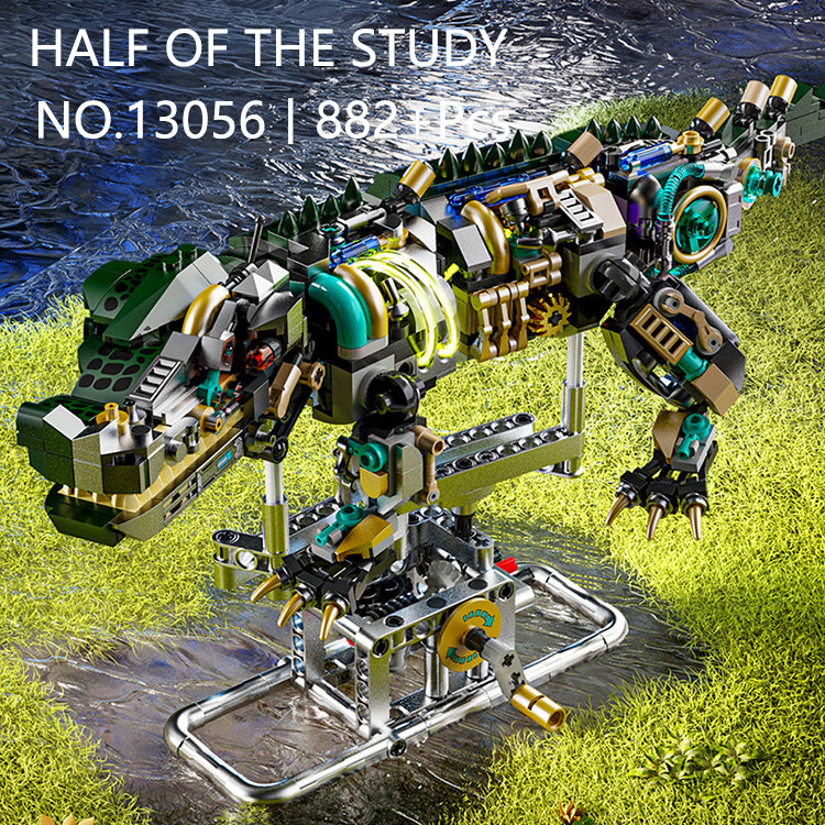 Robotic Crocodile Building Kit | STEM Toys with Lights & Gears