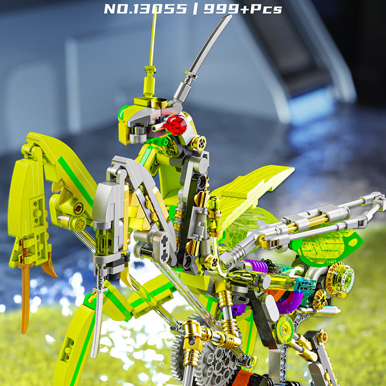 STEM toys | Mechanical Mantis Building Kit with Luminous Parts