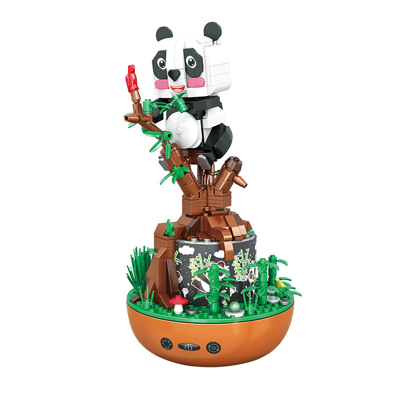 Bamboo Bliss Panda Block Set