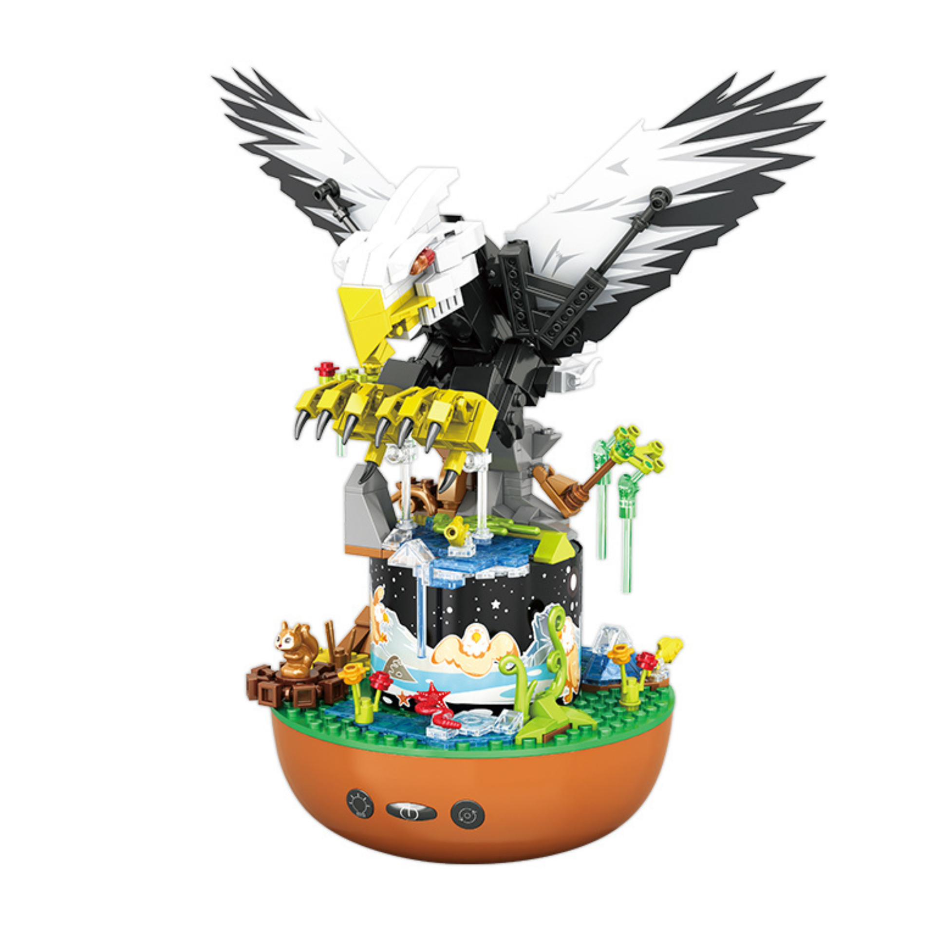 Soaring Guardian Eagle Block Set
