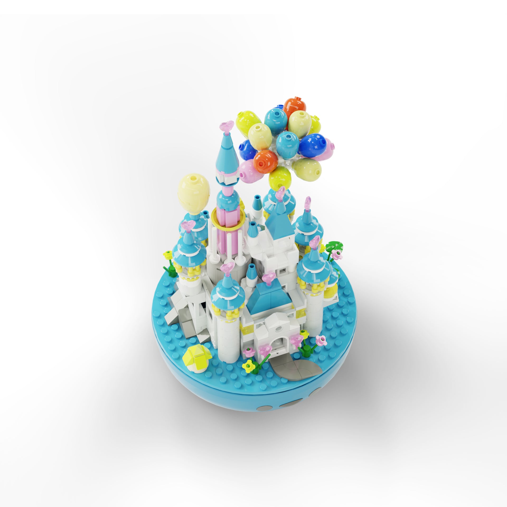 Dreamlight Castle Block Set