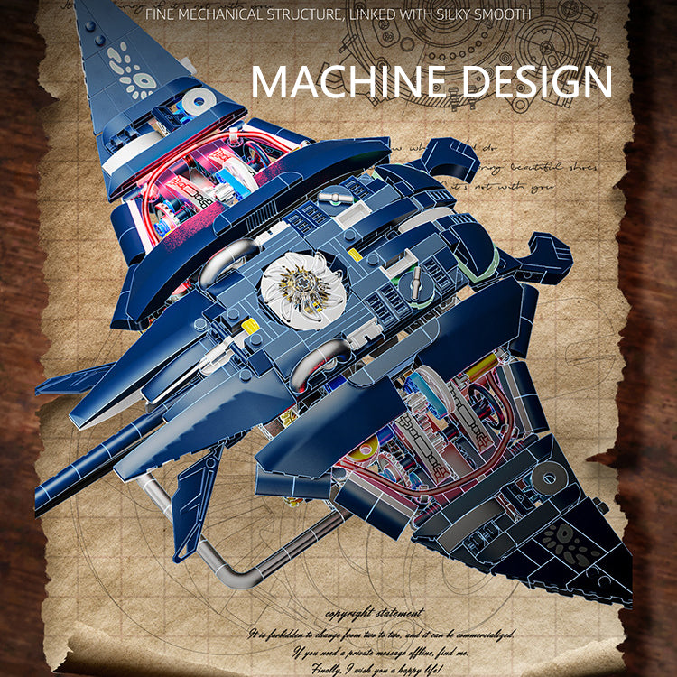 Mechanical Manta Ray Building Set | STEM toys, Technical Model with Lights