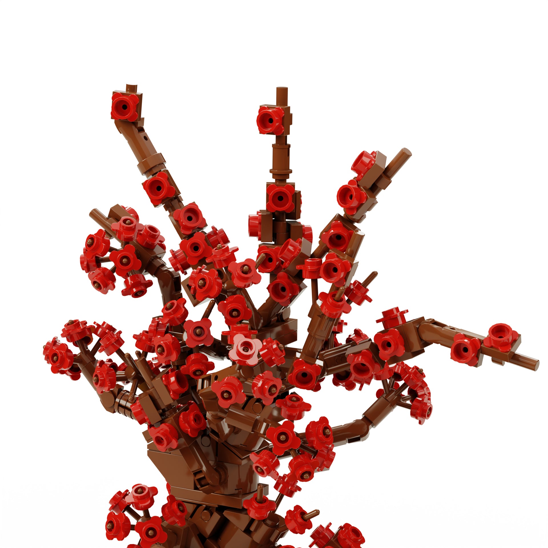 Plum Blossom Brick Art Desk Decor