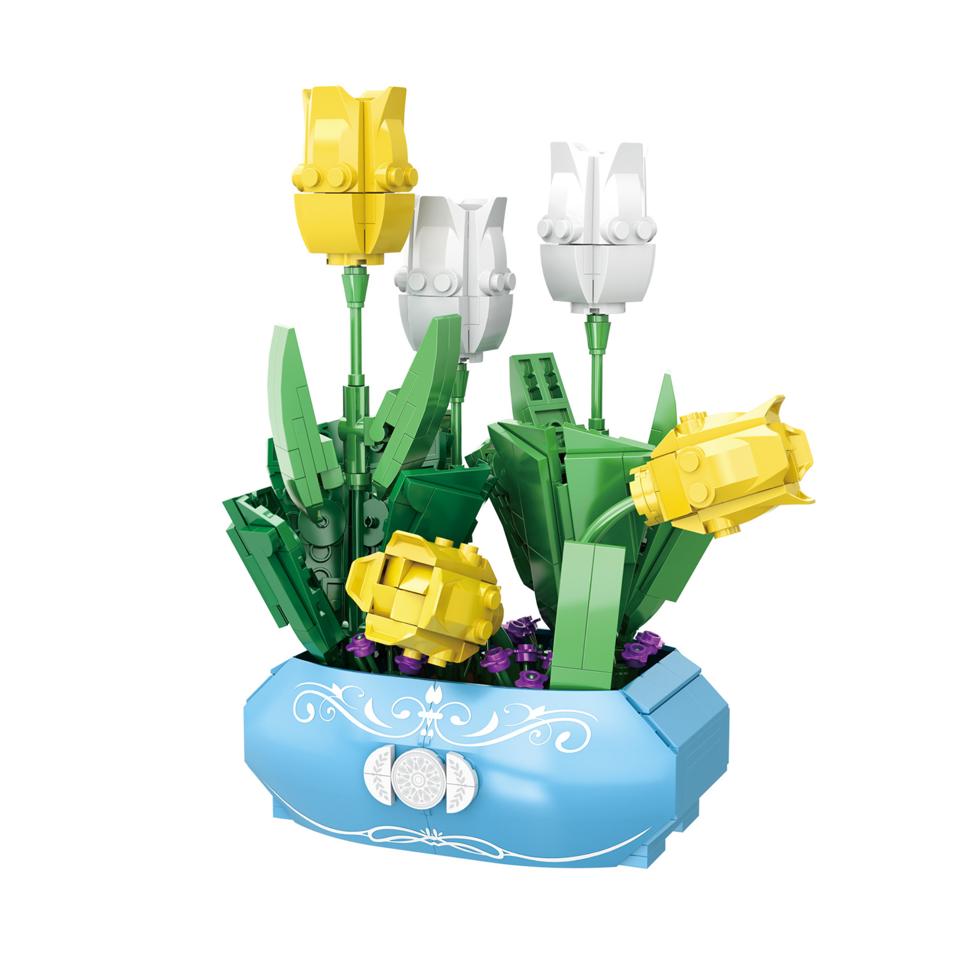 Tulip Brick Art Desk Decor