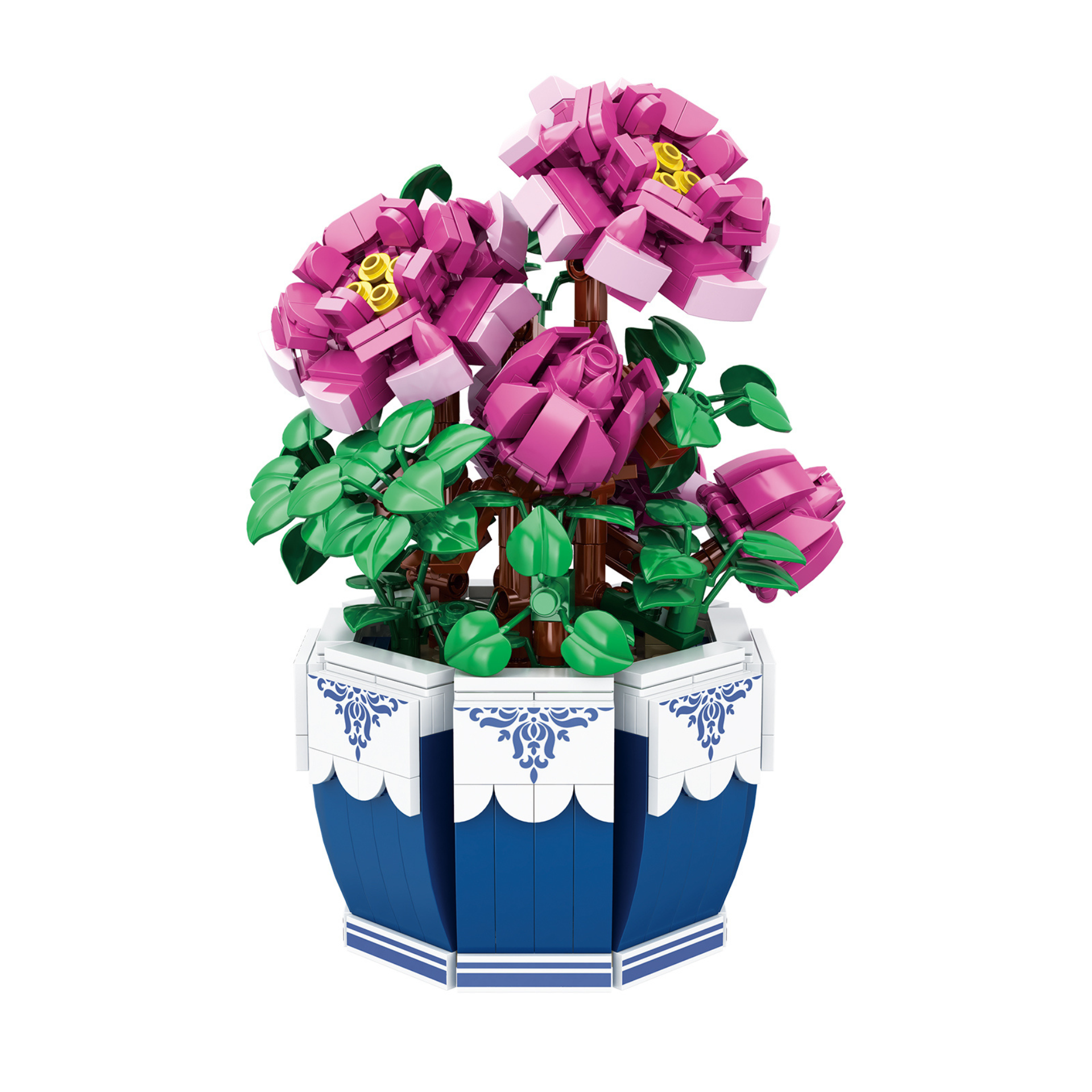 Peony Brick Art Desk Decor