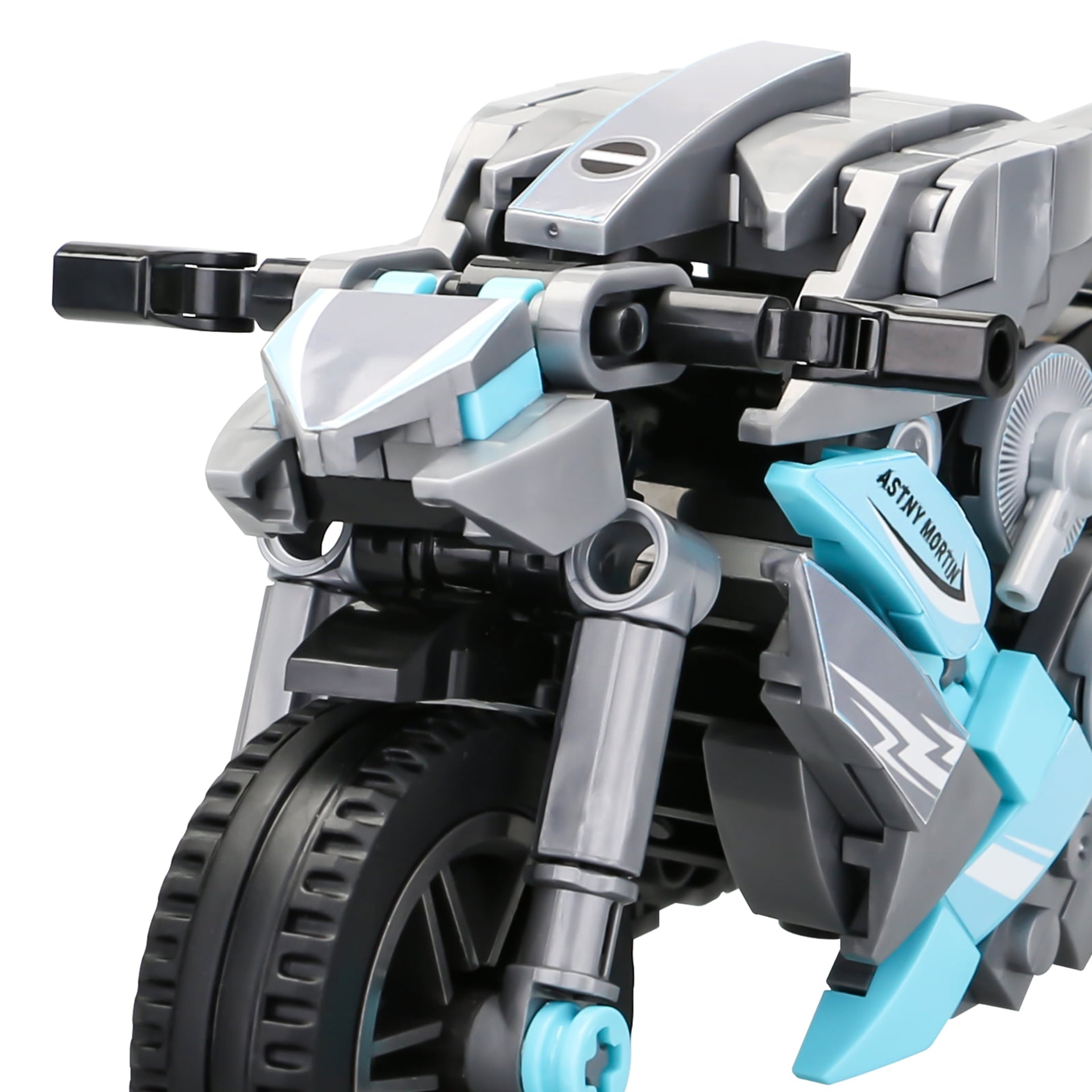 BOLTRIDER V1: CYBER STREET RACER MOTORCYCLE TOY BUILDING BLOCK SET, COLLECTIBLE MOTORCYCLE DISPLAY MODEL, 301+ PIECES, AGES 6+