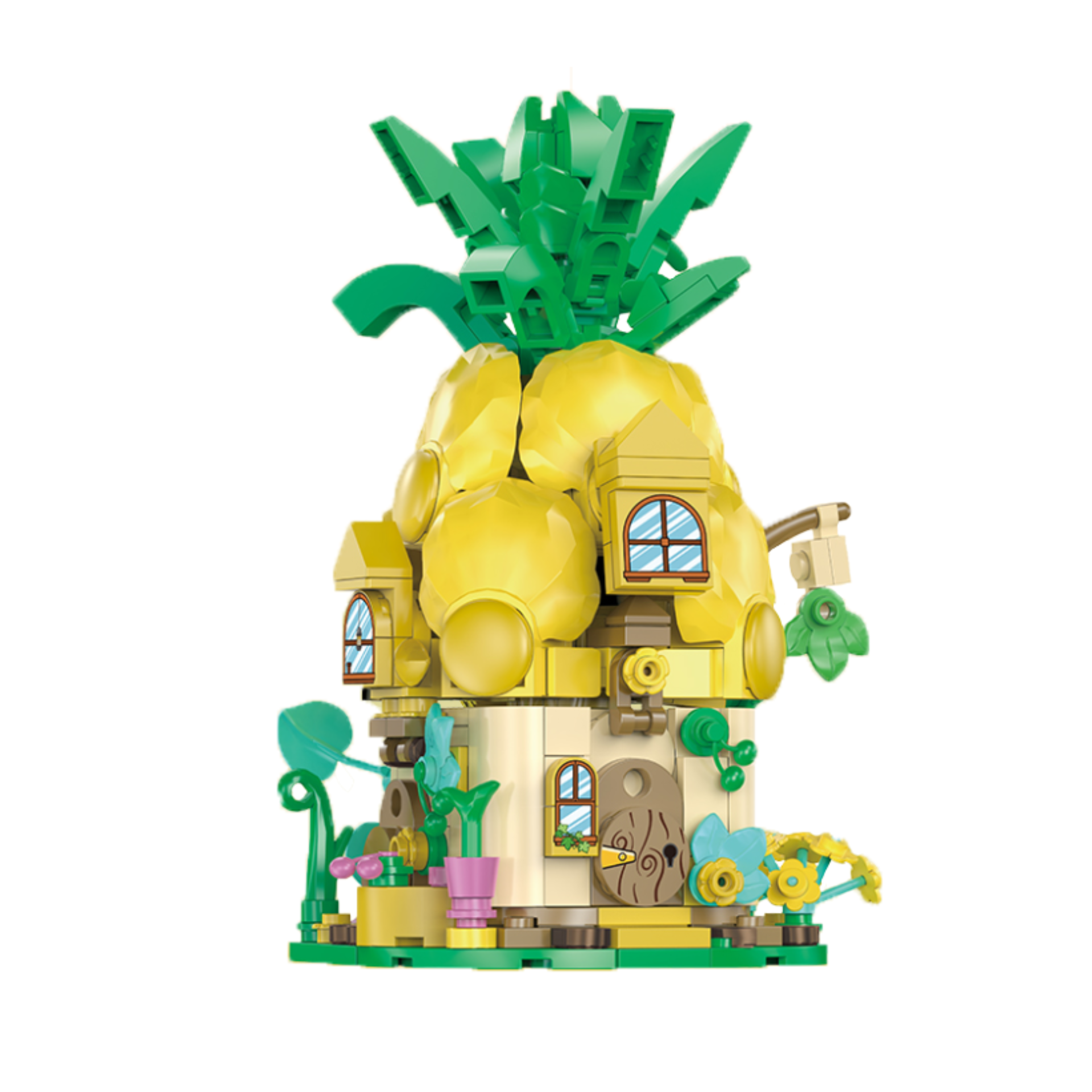 Golden Pineapple Hideaway: Tropical Joy-Inspired Retreat
