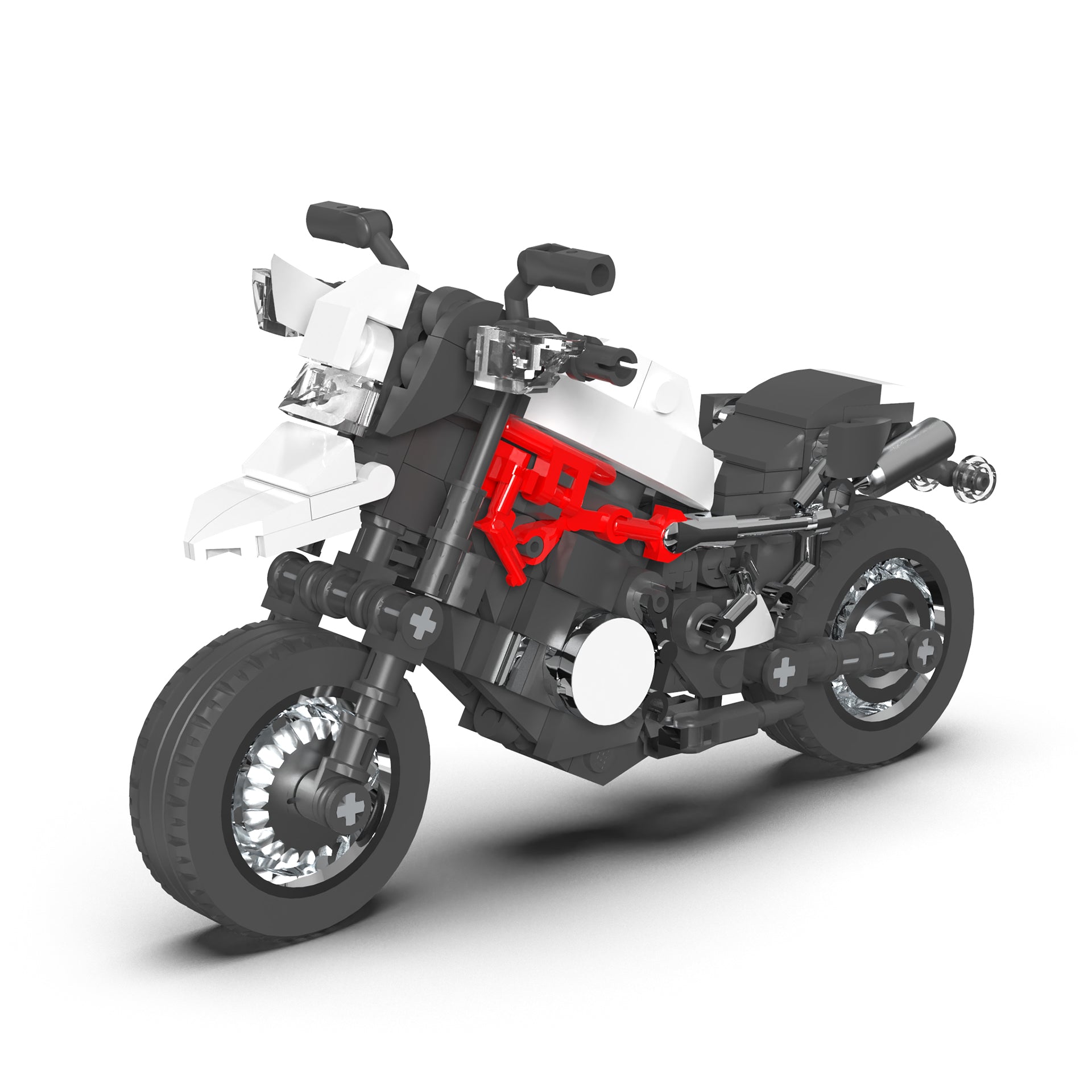 VELOCITY V2: STREET LEGEND, MOTORCYCLE BUILDING BLOCK TOY SET, BOYS' MOTORCYCLE BUILDING BLOCKS, 303+ PIECES, AGES 6+