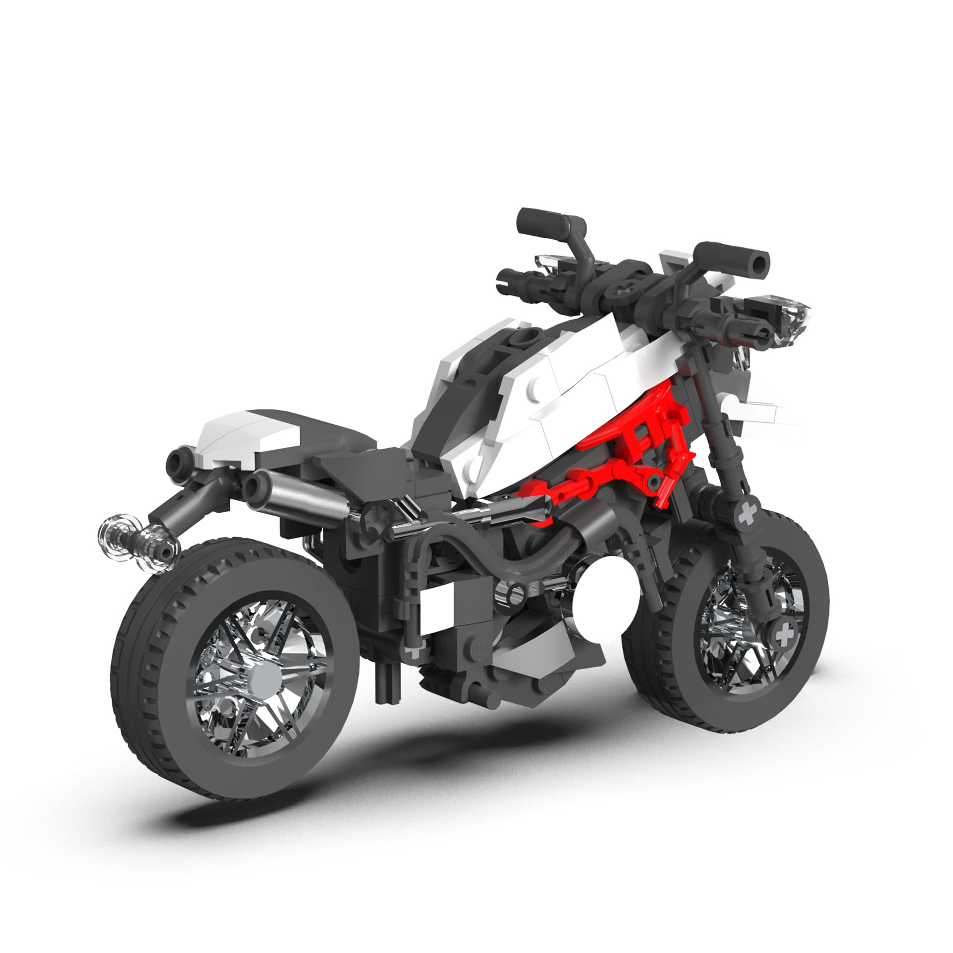 VELOCITY V2: STREET LEGEND, MOTORCYCLE BUILDING BLOCK TOY SET, BOYS' MOTORCYCLE BUILDING BLOCKS, 303+ PIECES, AGES 6+