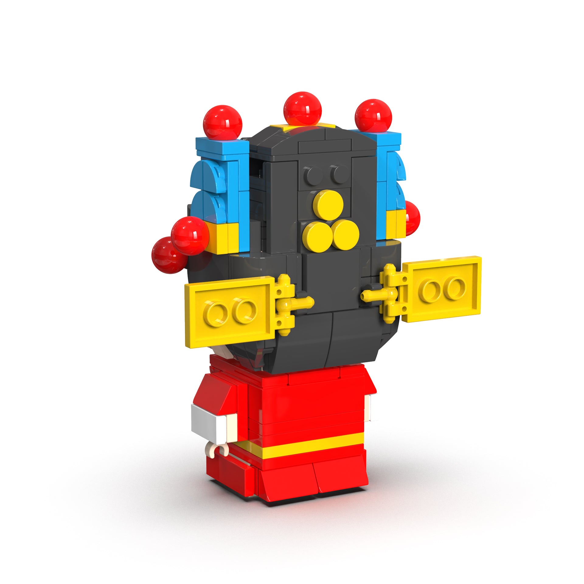 LUCKY LOVE PRINCE: BRICKBUDDY WEDDING EDITION, TRADITIONAL CHINESE OPERA CHARACTER BUILDING BLOCKS, CHINESE OPERA STYLE JIGSAW PUZZLE, CHINESE STYLE, 220+ PIECES, AGES 6+