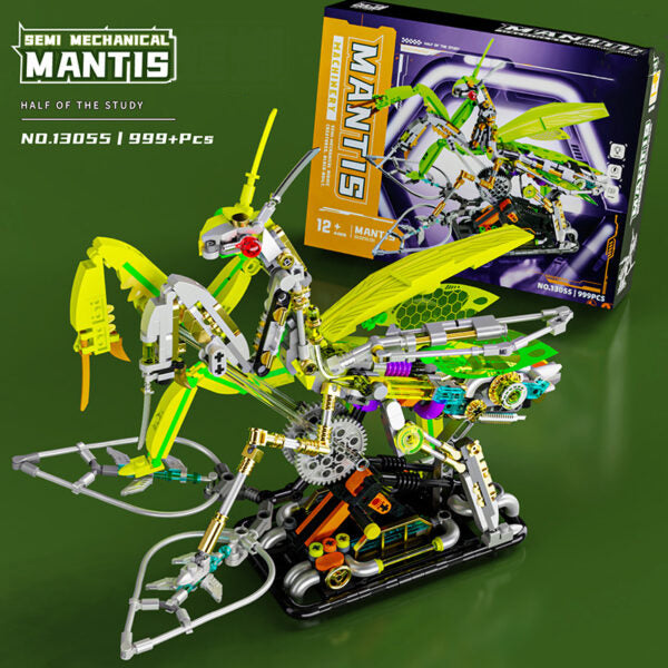 STEM toys | Mechanical Mantis Building Kit with Luminous Parts