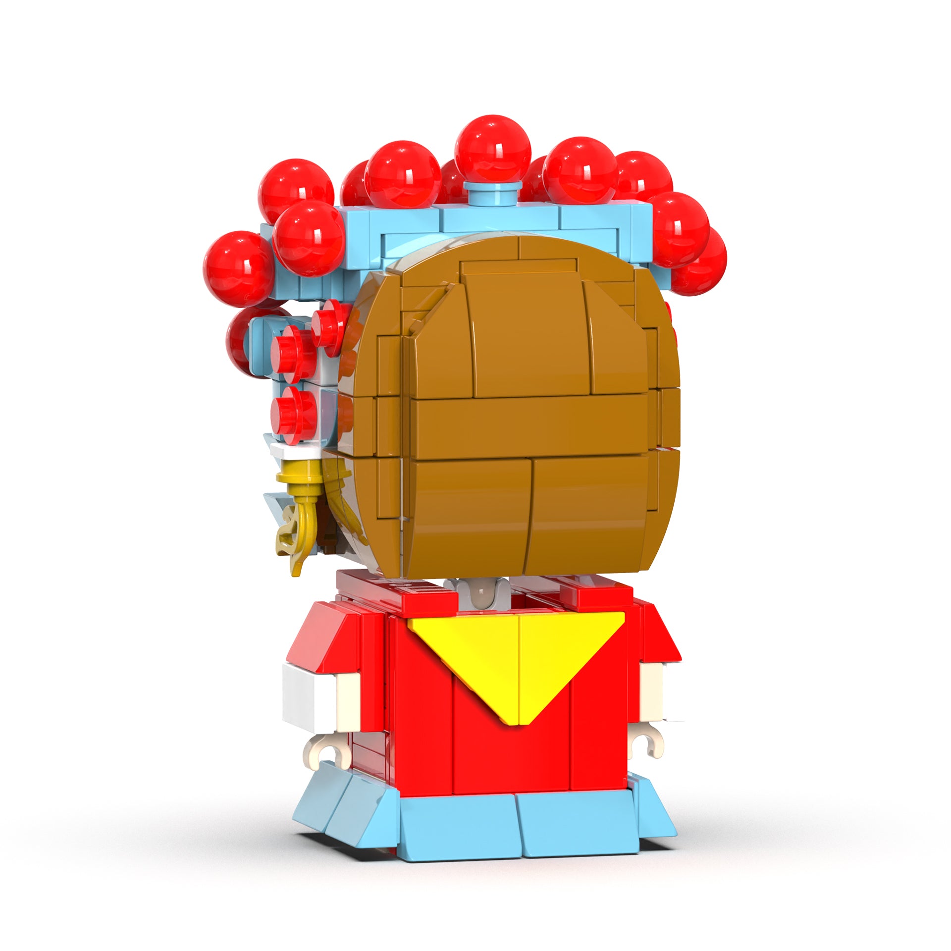 LUCKY LOVE PRINCESS: BRICKBUDDY WEDDING EDITION CHINESE OPERA CHARACTER BRICK MODEL SET, 215+ PIECES, AGES