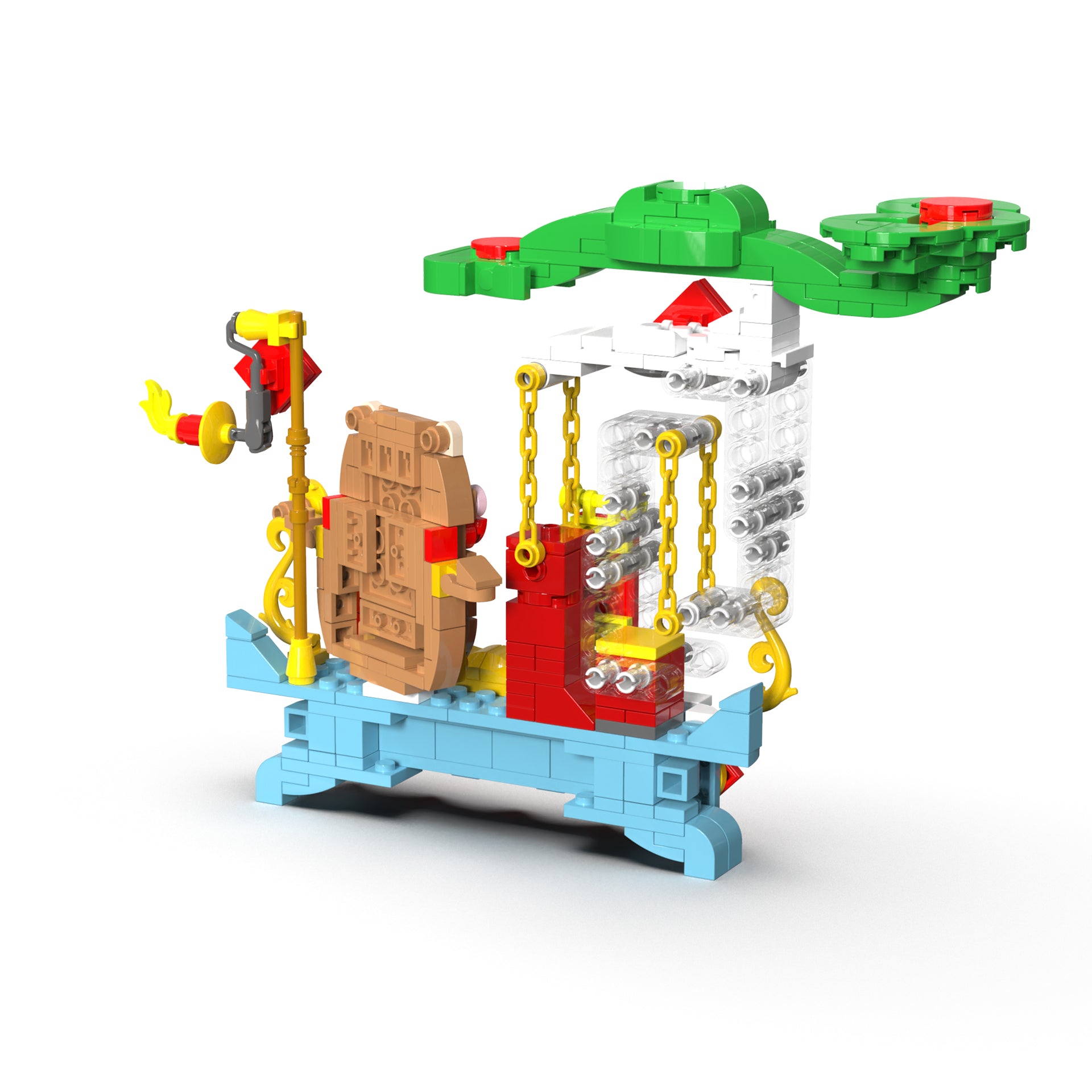 PROSPEROINK: THE FORTUNE PIG PARADE, JADE RUYI AND LUCKY PIG, 464+ PIECES, AGES 6+