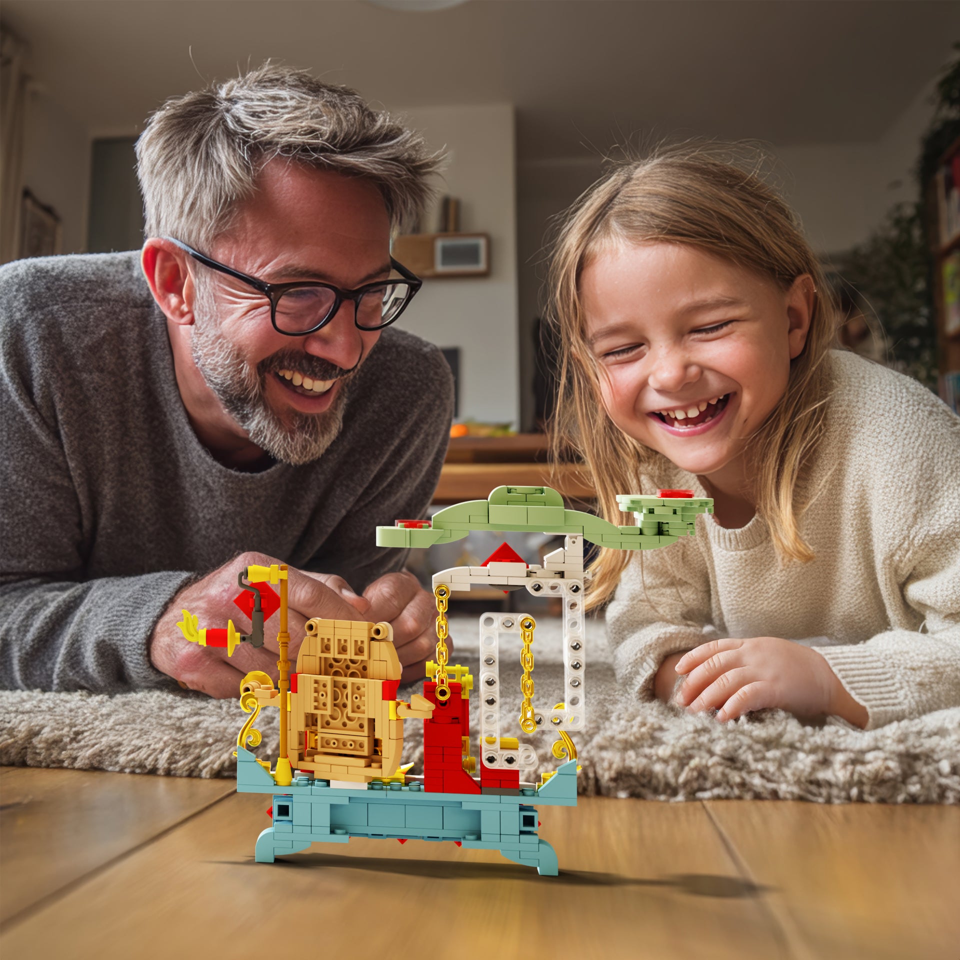 PROSPEROINK: THE FORTUNE PIG PARADE, JADE RUYI AND LUCKY PIG, 464+ PIECES, AGES 6+