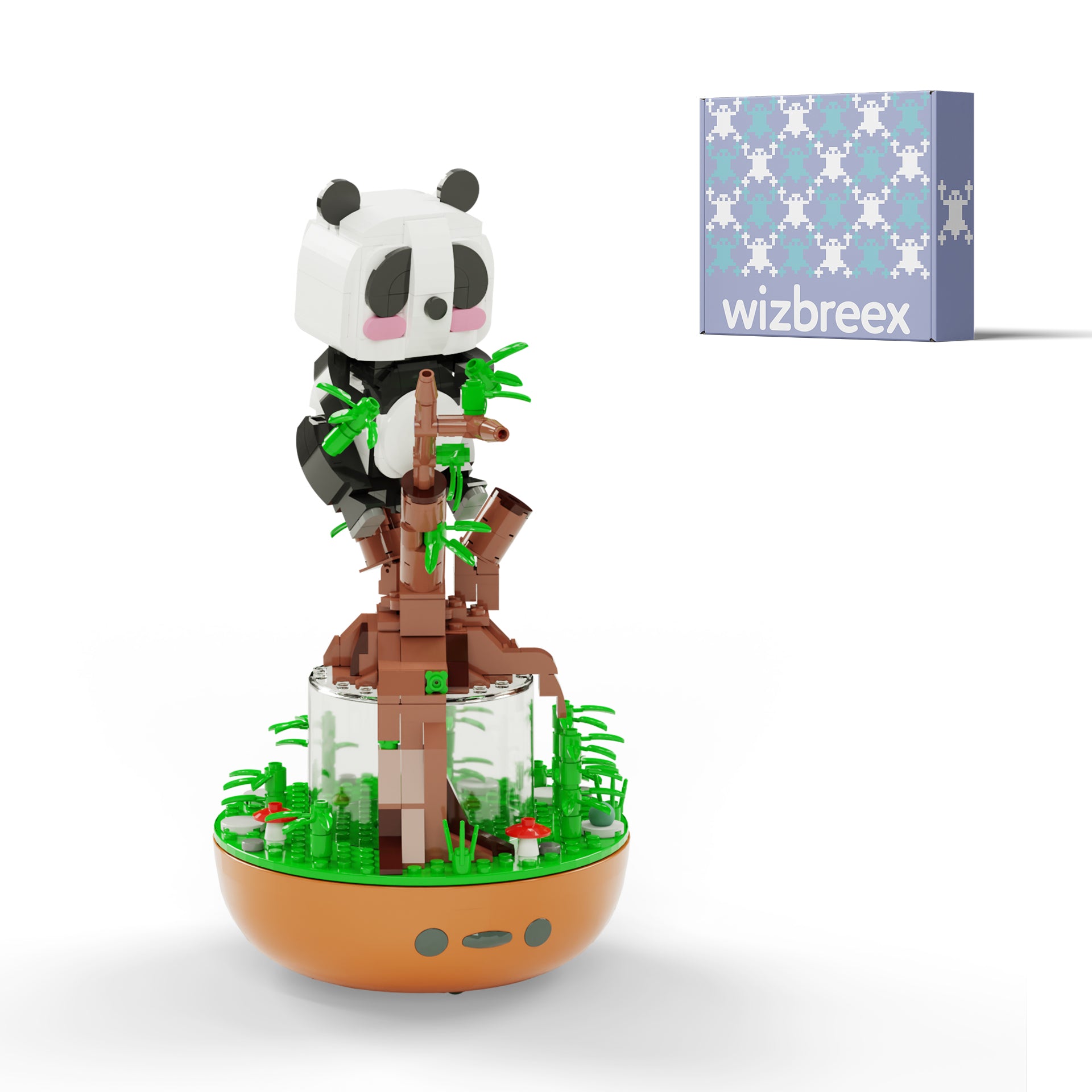 Bamboo Bliss Panda Block Set