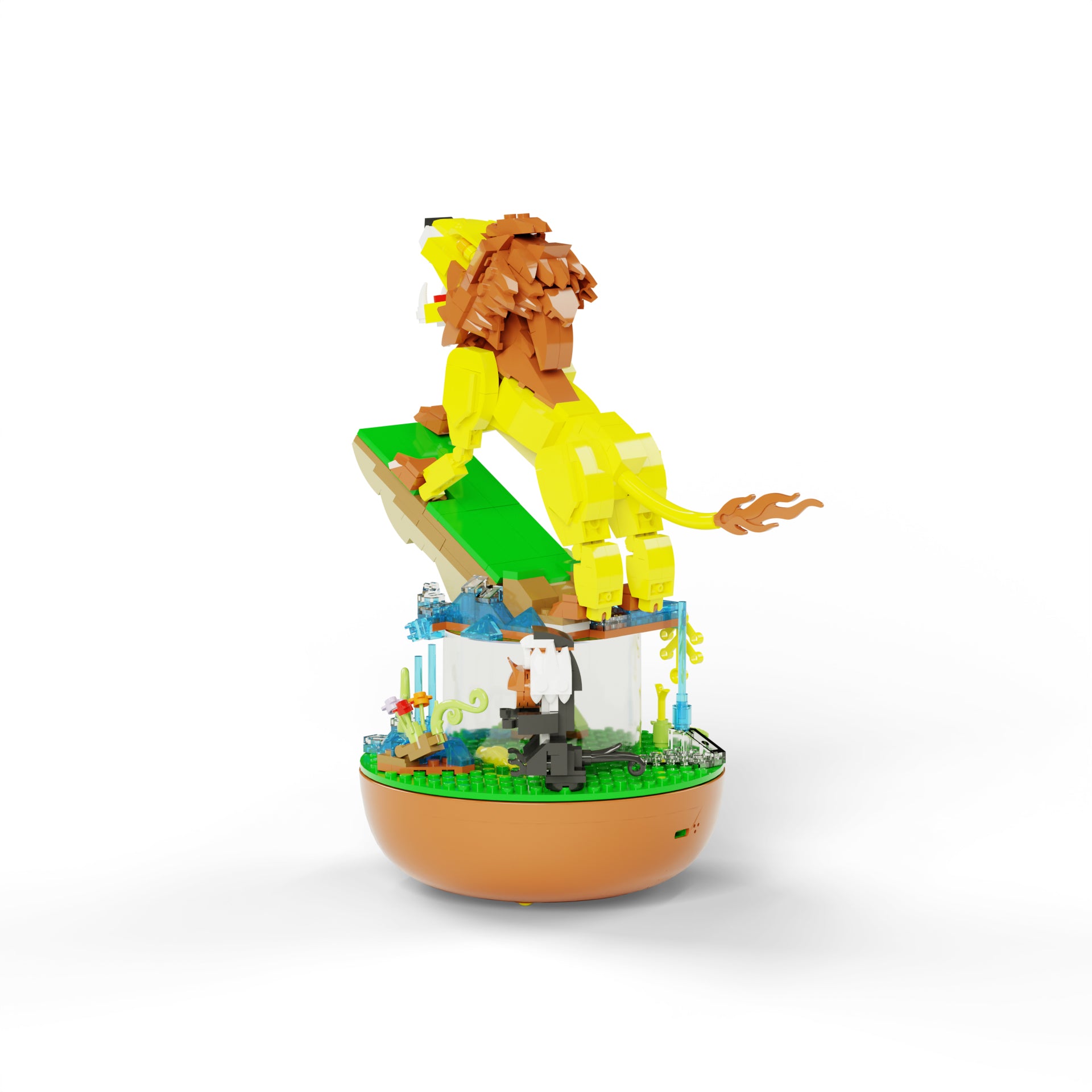 Roaring King of the Wild Block Set