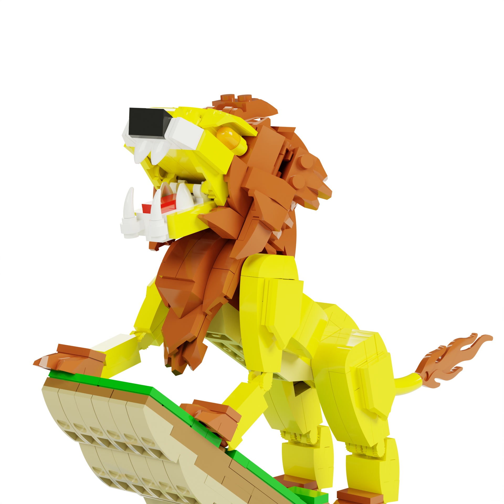 Roaring King of the Wild Block Set