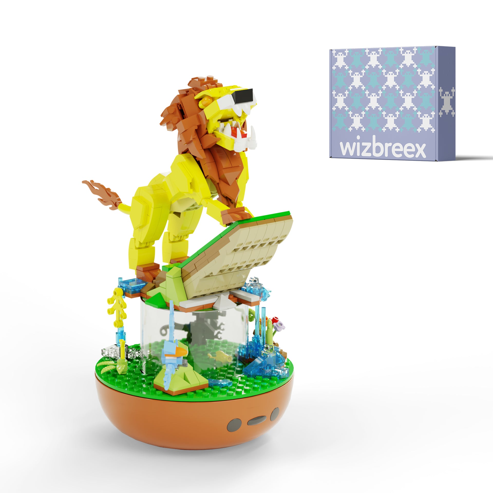 Roaring King of the Wild Block Set