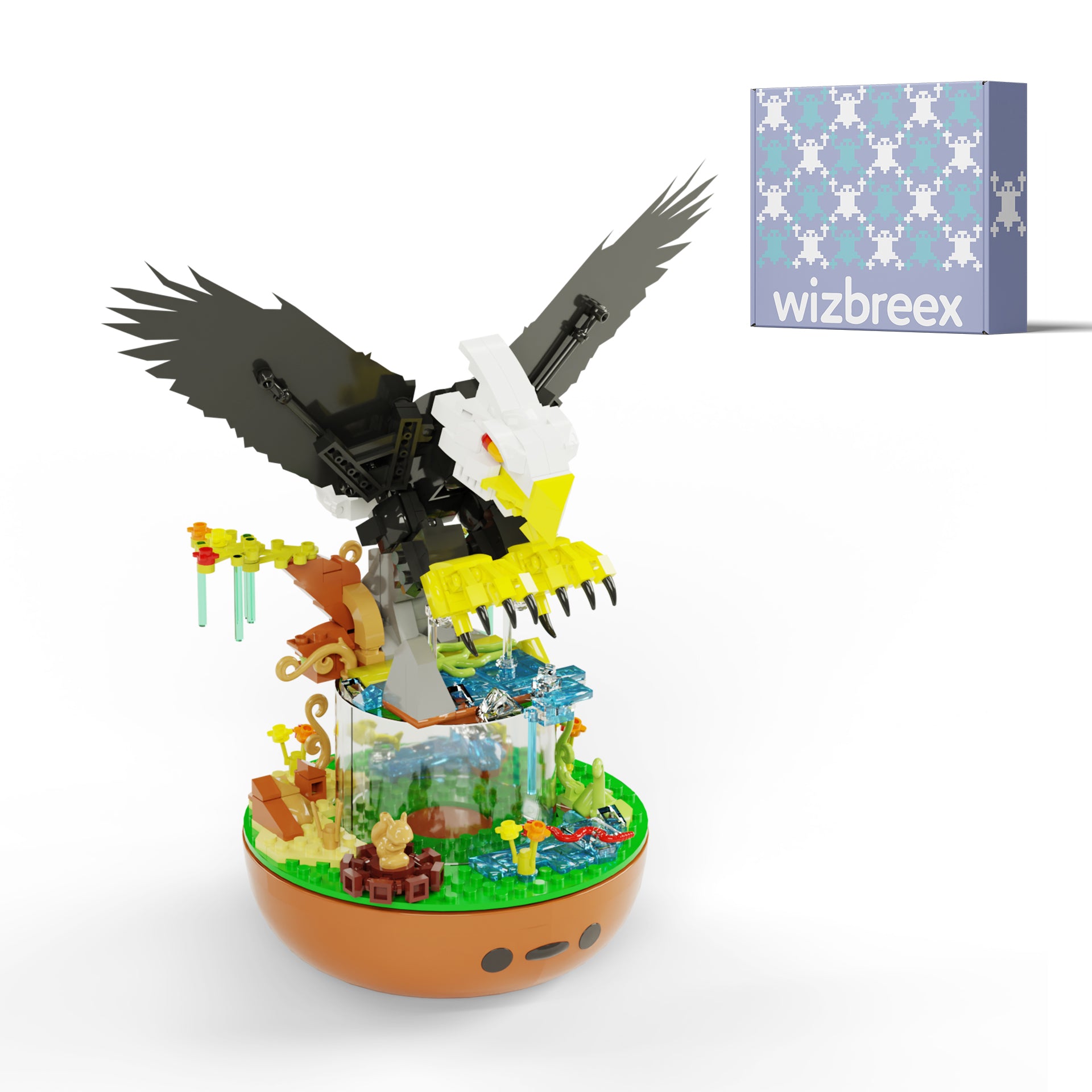 Soaring Guardian Eagle Block Set