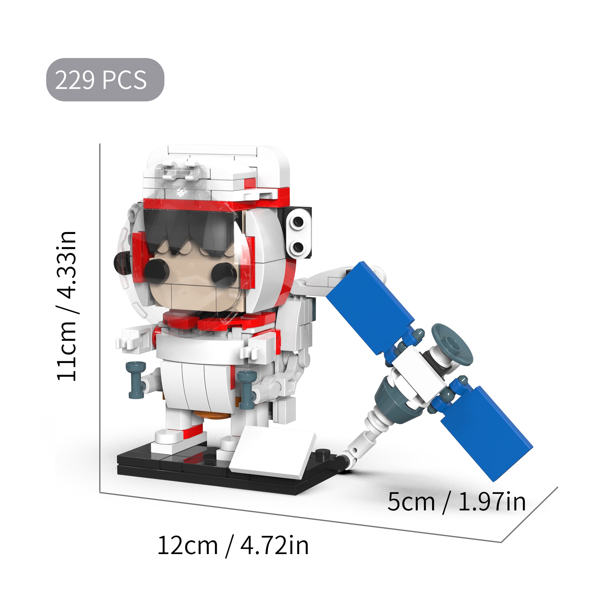 SPACE EXPLORATION SERIES, ASTRO VOYAGER SET, 229+ PIECES, AGES 6+