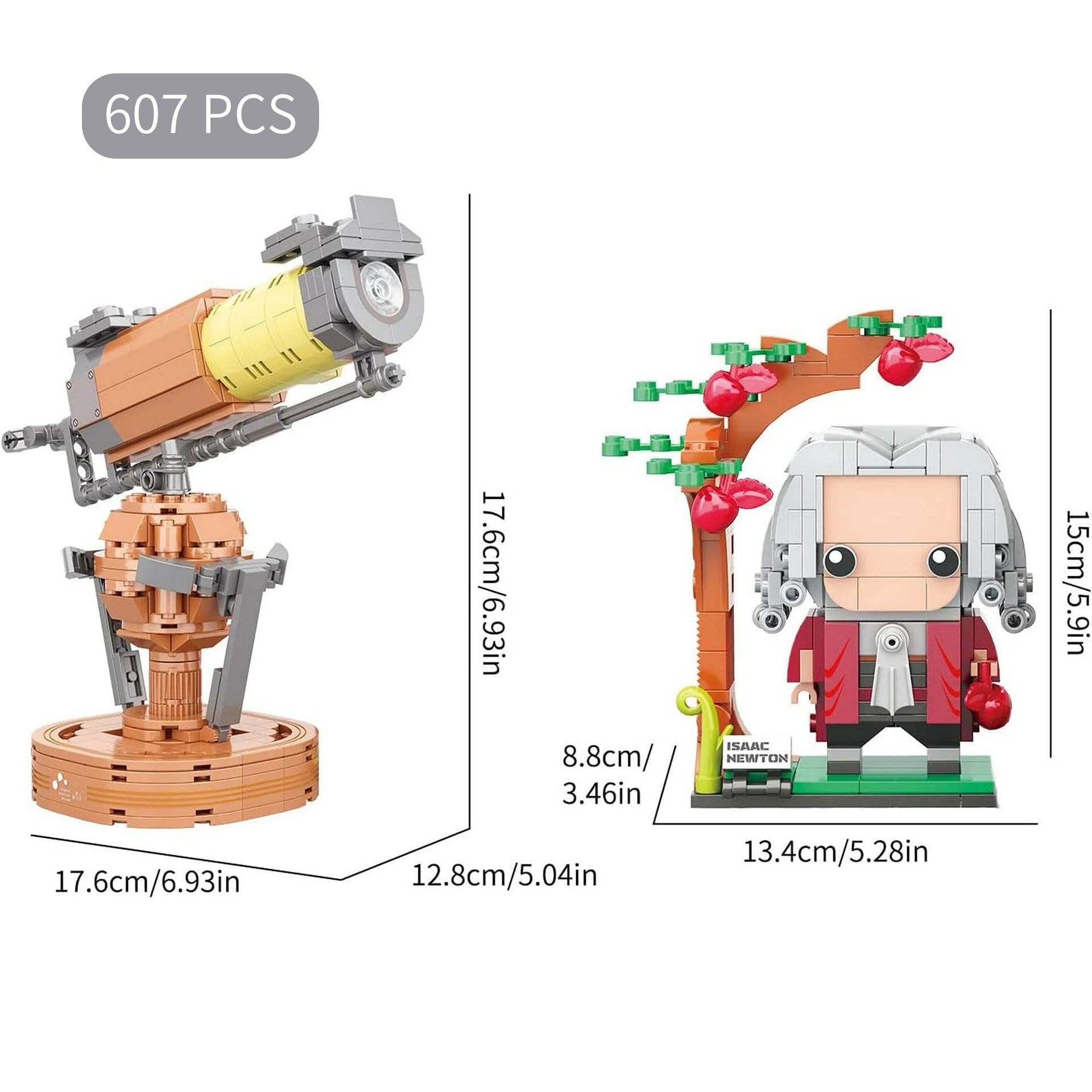 MINDORBIT SERIES: NEWTON’S APPLE & THE STARGAZER，607+ PIECES, AGES 6+