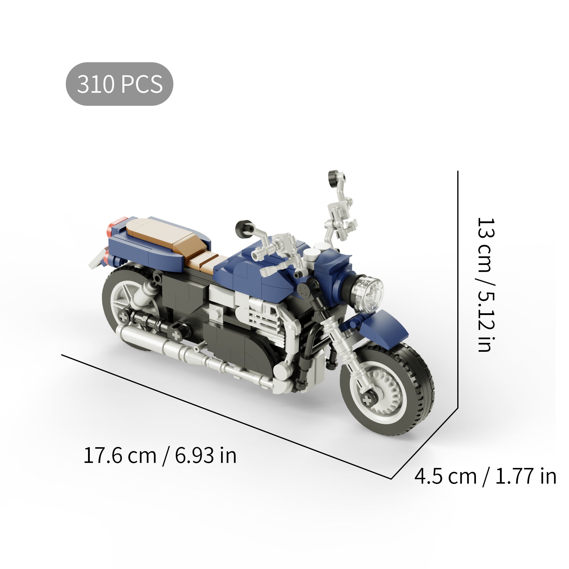 Blue Blazer Urban Moto