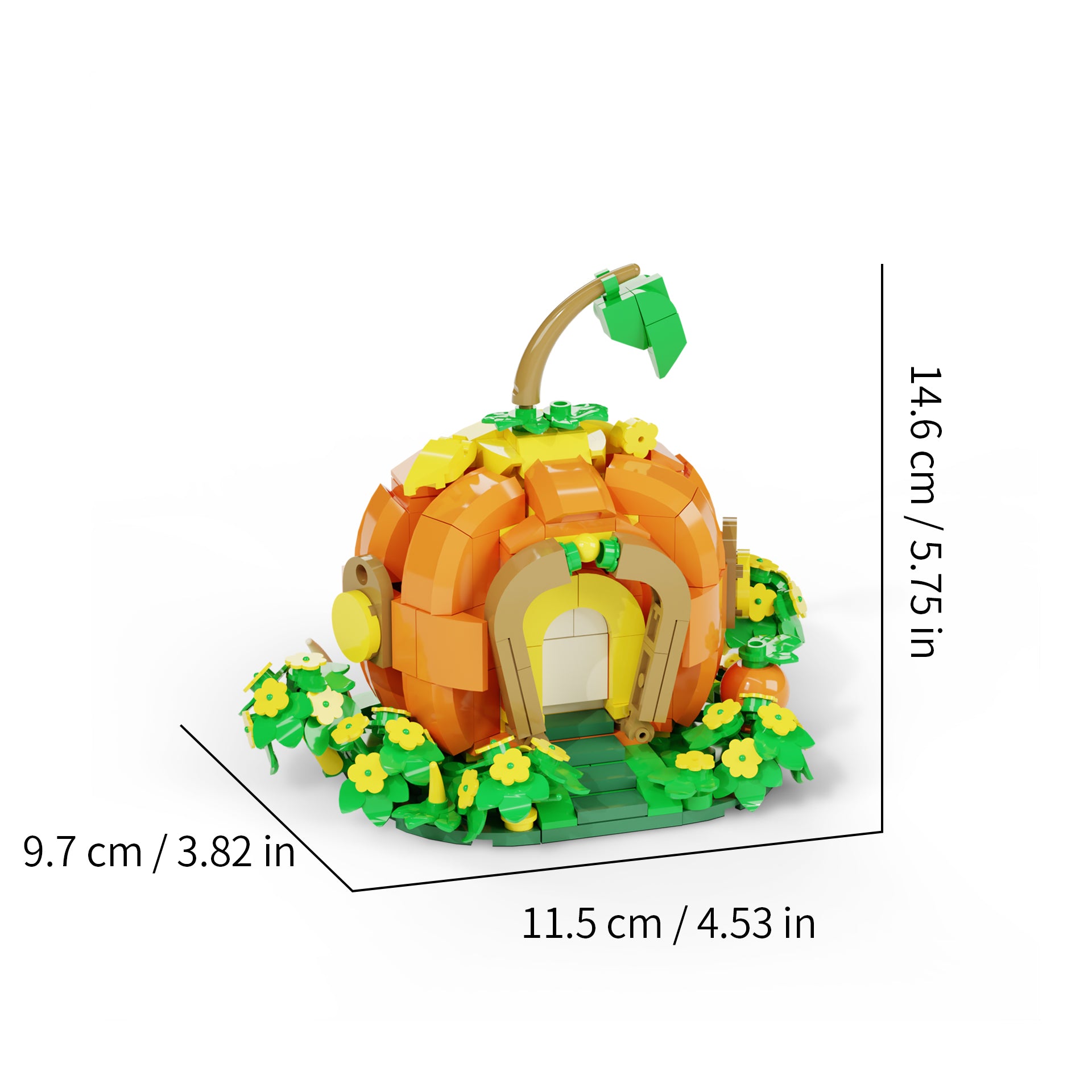 Pumpkin Blossom Cottage: Whimsical Garden-Inspired Hut