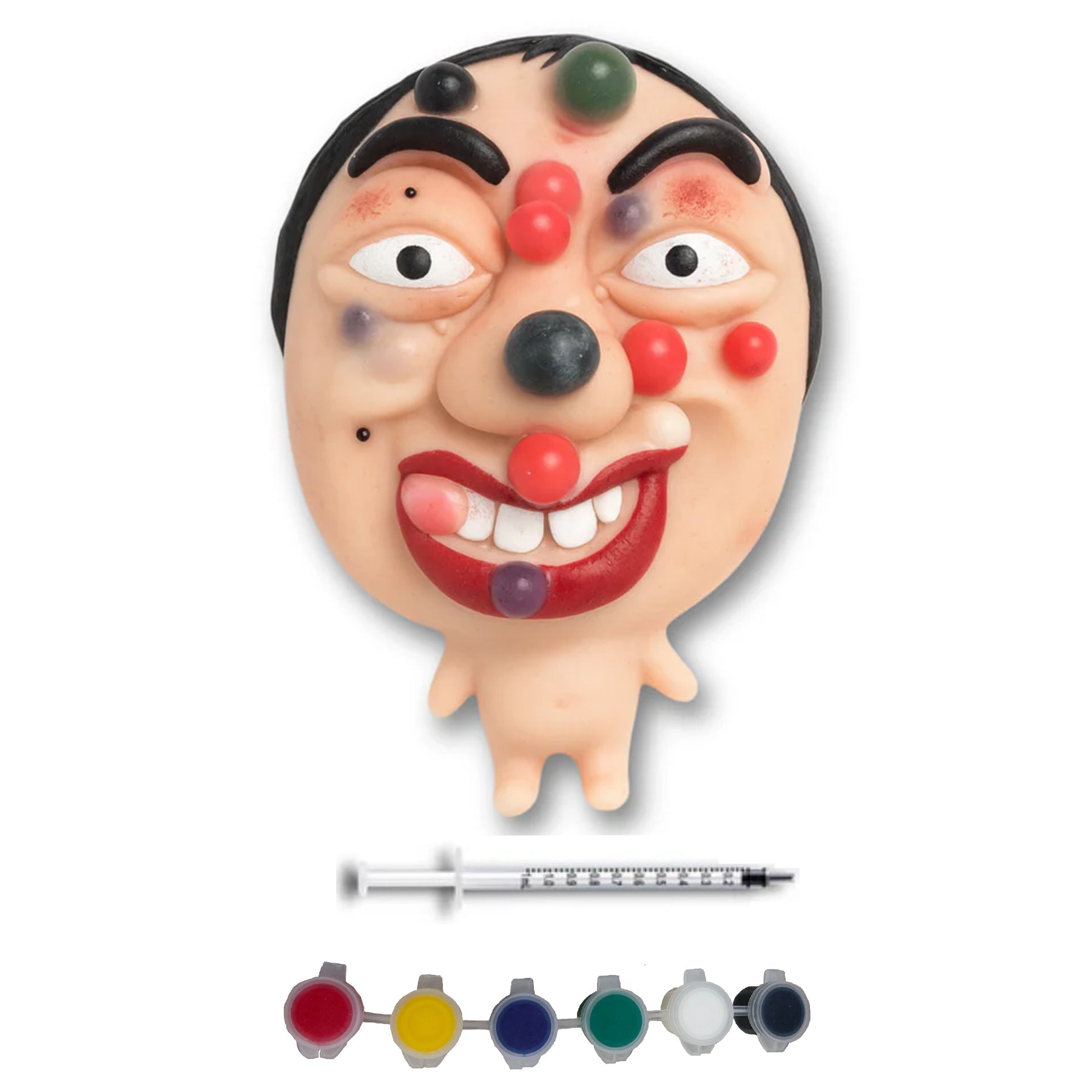 Puffy Face Colleague - Pimple Popping Stress Relief Toy Kit
