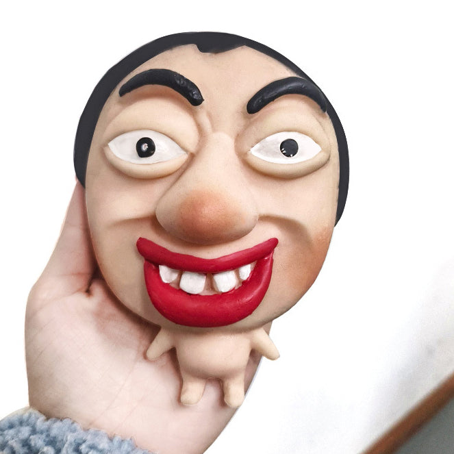 Puffy Face Colleague - Pimple Popping Stress Relief Toy Kit