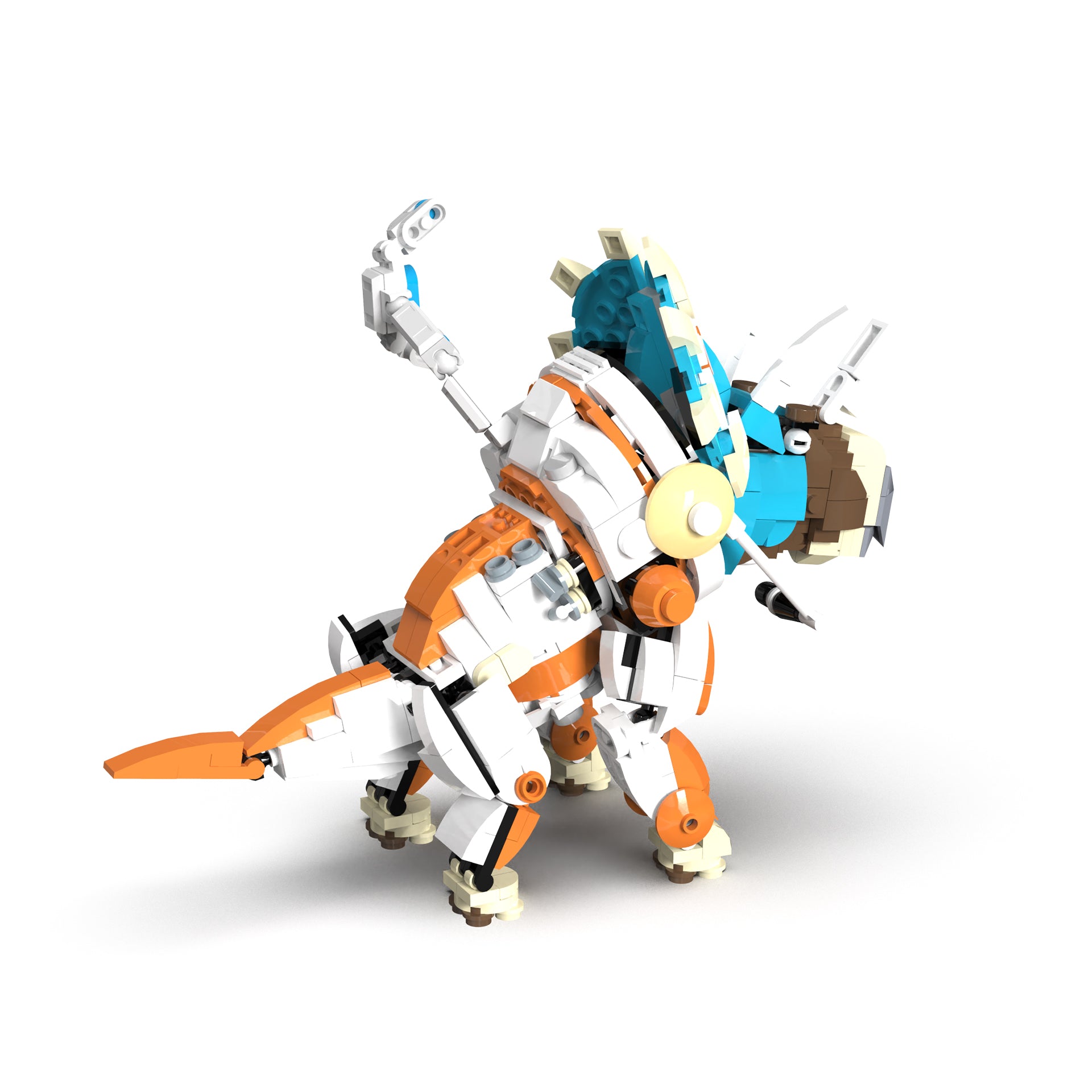 MECHANICAL DINOSAUR BUILDING BLOCKS, CYBER-REX DINO BOT, SPACE DINOSAUR BUILDING BLOCKS, 462+ PIECES, AGES 6+